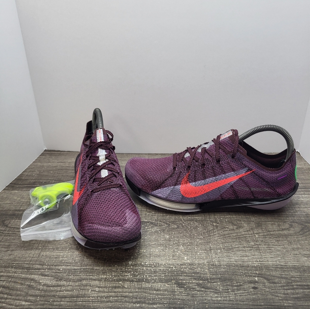 Nike Victory 2 Track Spikes Faith Kipyegon Burgundy/Crush IB4202-600 Men Sz 7.5